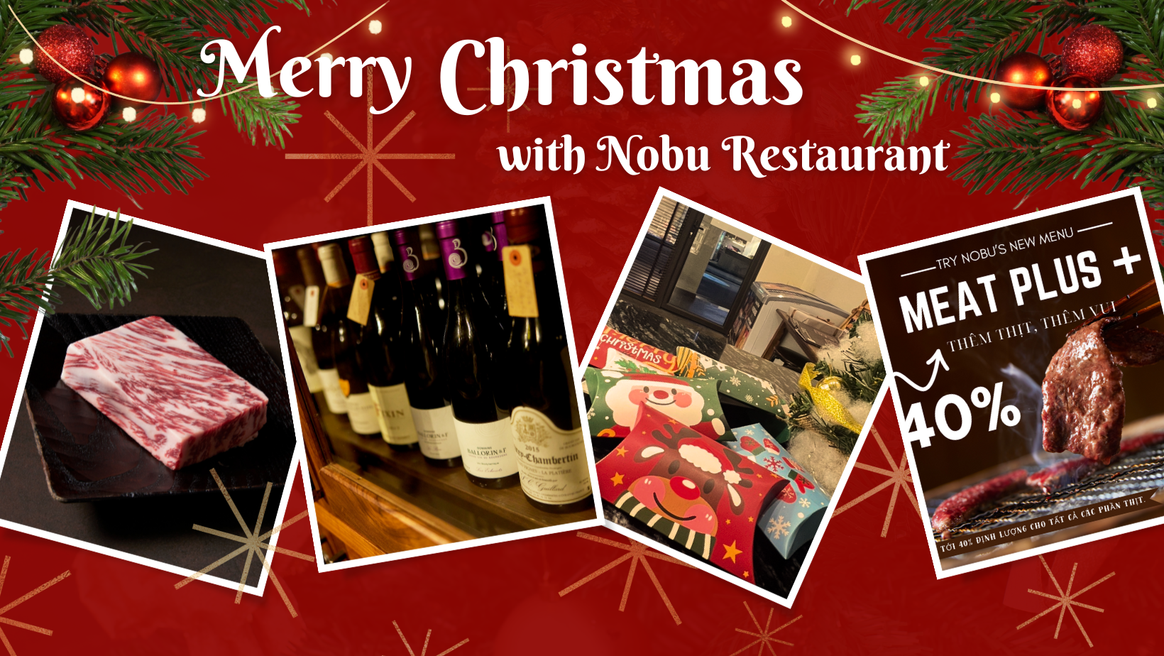 Merry Christmas and Happy New Year with Nobu Restaurant